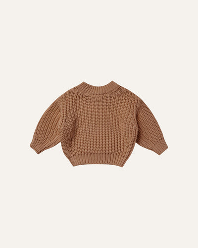 CHUNKY KNIT SWEATER - quincy mae - BØRN BABY