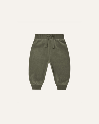 VELOUR RELAXED SWEATPANT - quincy mae - BØRN BABY