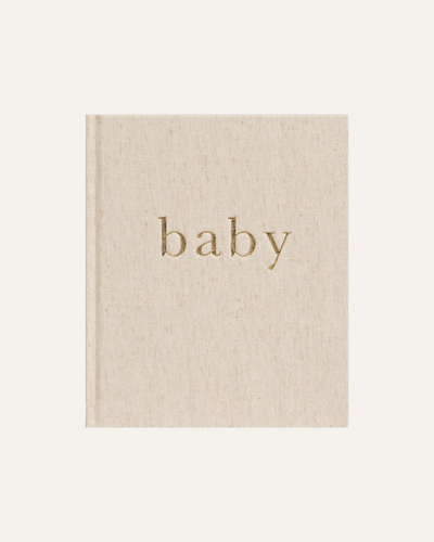 BABY: THE FIRST YEAR OF YOU JOURNAL - write to me - BØRN BABY