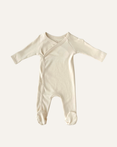 FOOTED ROMPER - illoura the label - BØRN BABY
