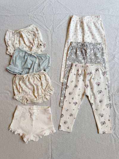 BUNDLE #28: 3-6M GIRL BOTTOMS