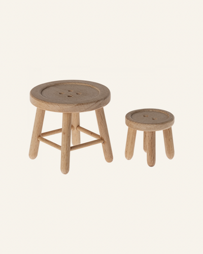 TABLE AND STOOL SET - BØRN BABY