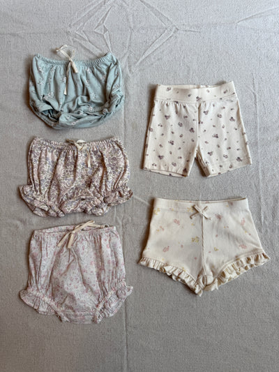 BUNDLE #33: 6-12M GIRL BOTTOMS