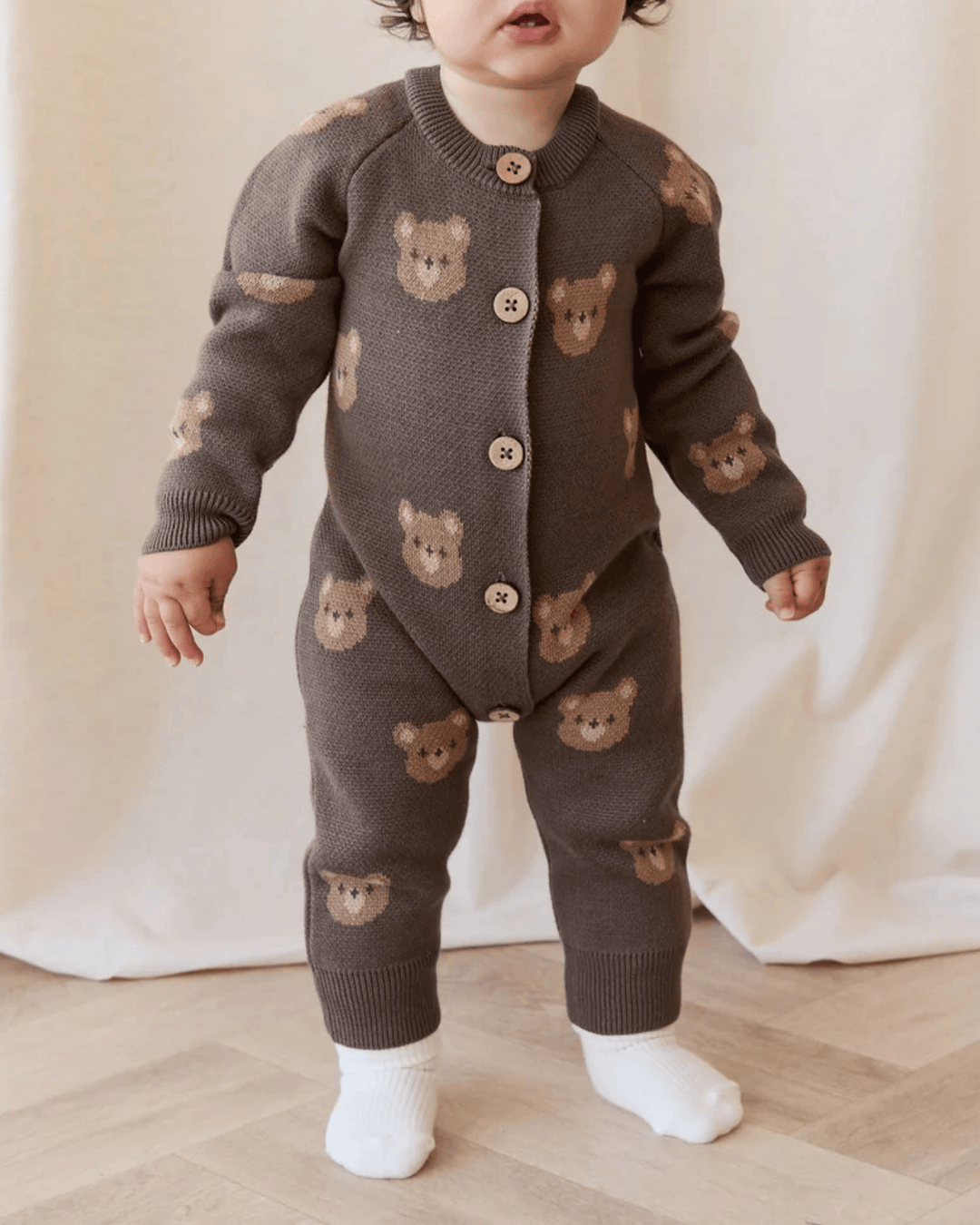 neutral jumpsuits + rompers | bornbaby