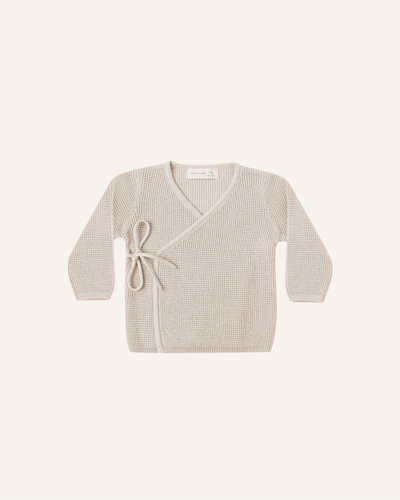 KNIT WRAP TOP