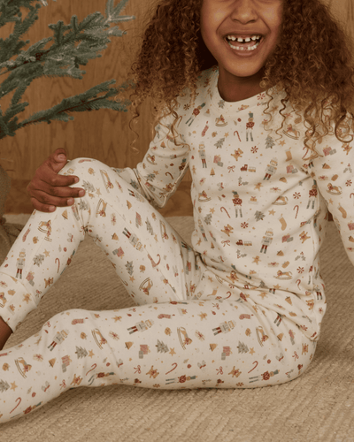 ORGANIC LONG SLEEVE PAJAMA SET