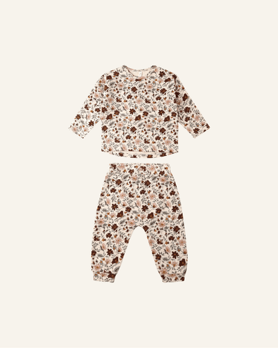 LONG SLEEVE TEE + PANT SET - rylee + cru - bornbaby