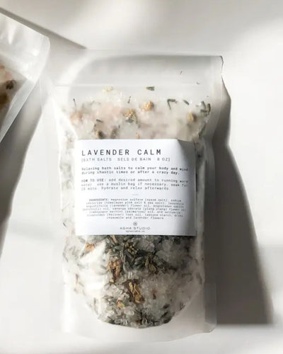 LAVENDER CALMING BATH SALTS