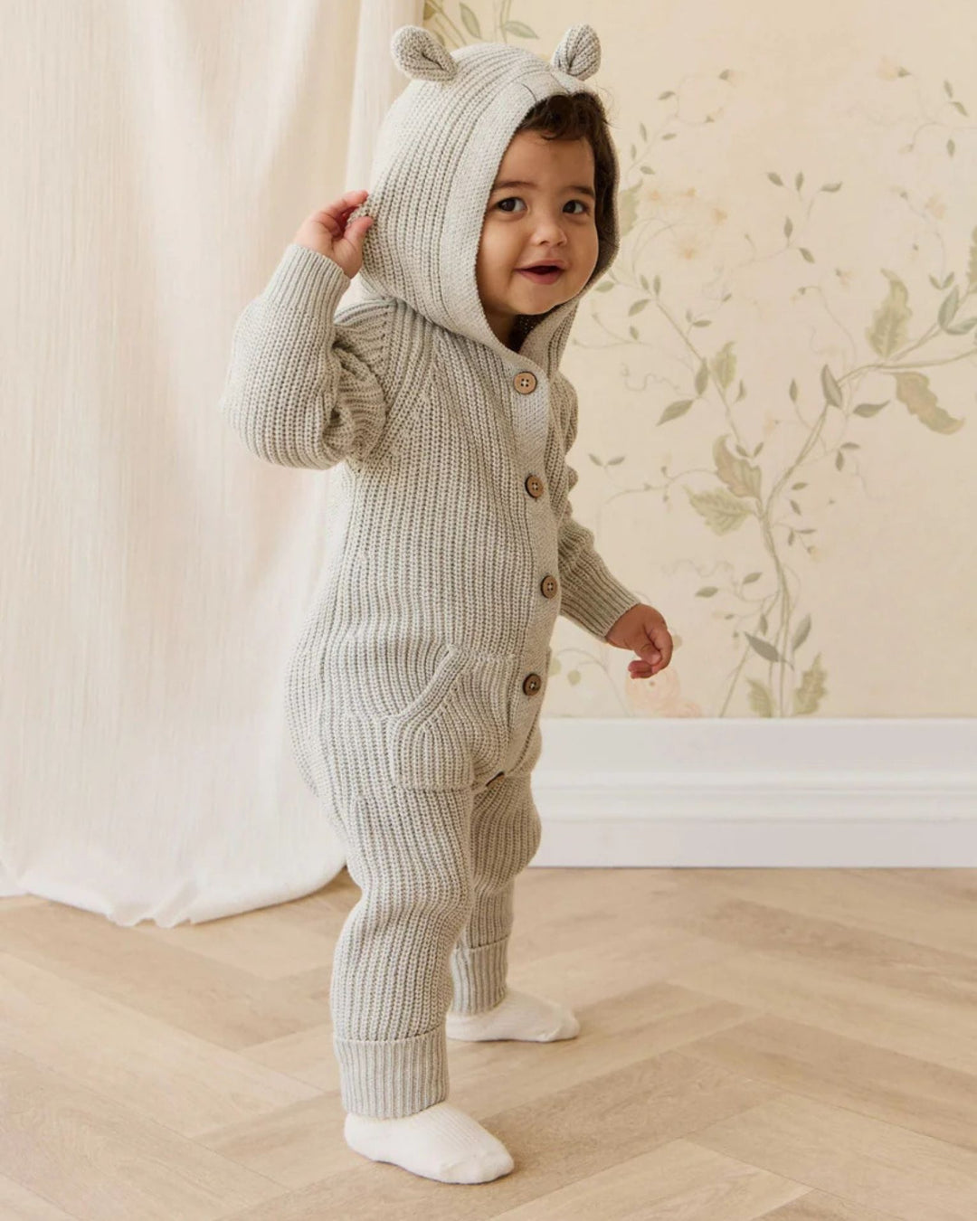 neutral jumpsuits + rompers | bornbaby