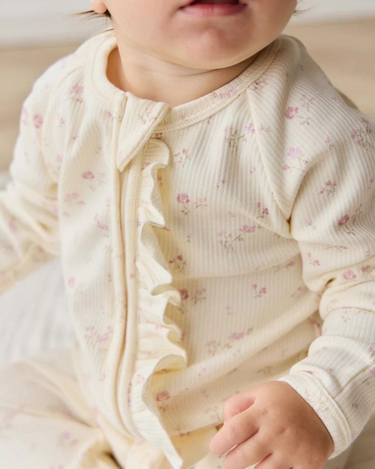 MELANIE ZIP ONEPIECE bornbaby - Main Image