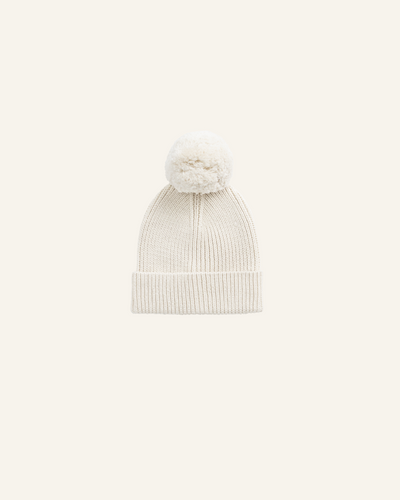 SIMPLE RIB BEANIE - jamie kay - bornbaby