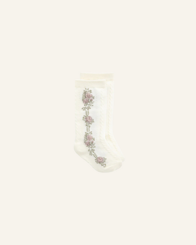 TASHA JACQUARD FLORAL SOCK