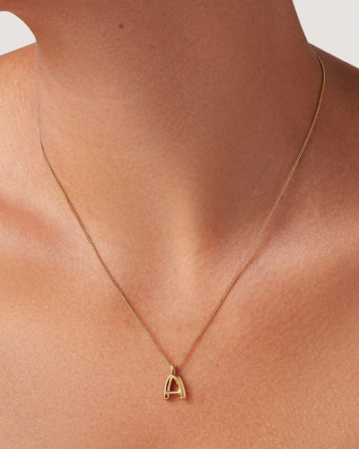 MONOGRAM NECKLACE + PENDANT