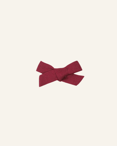 LINEN BOW CLIP