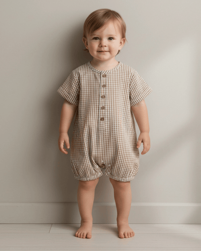 boy jumpsuits + rompers