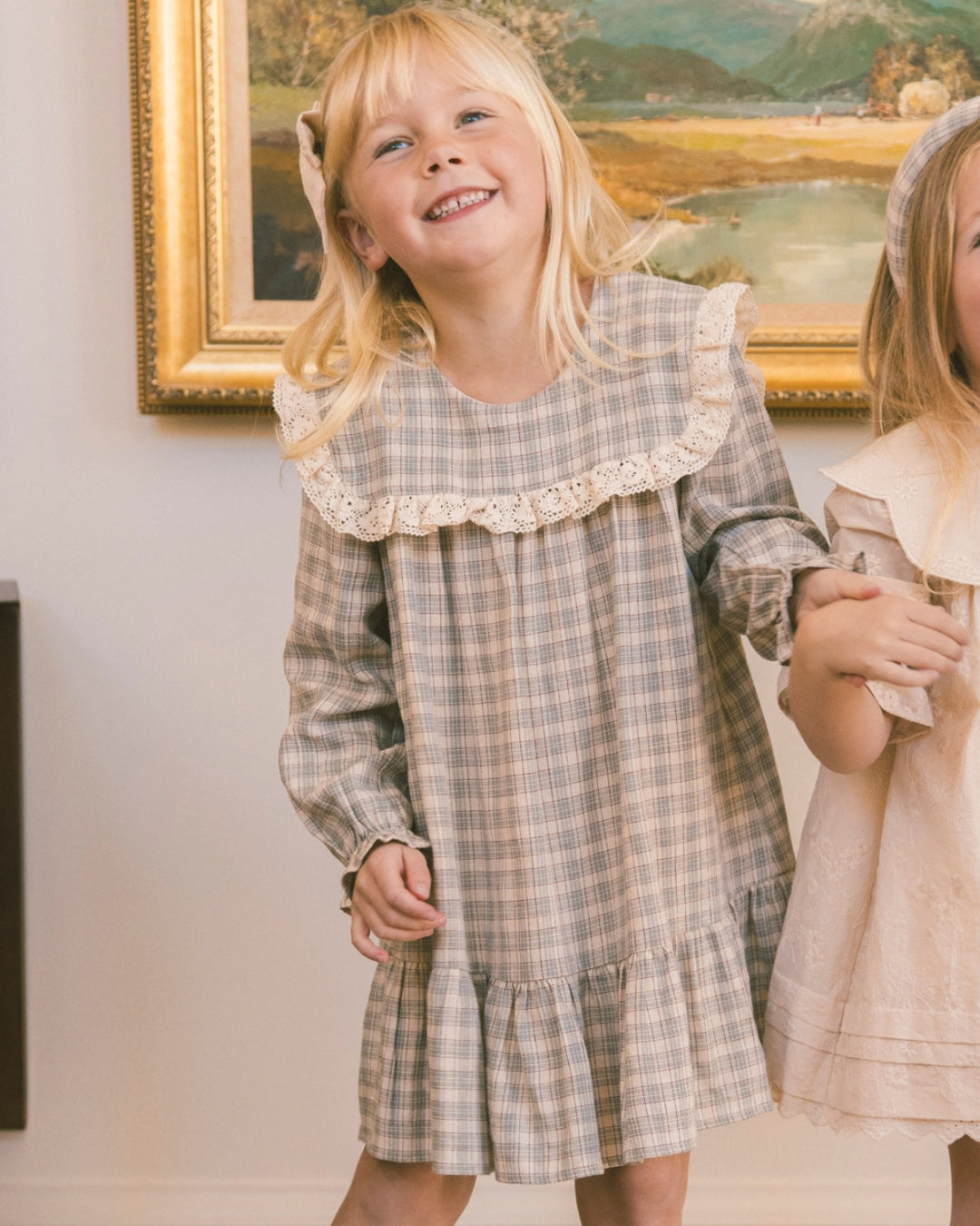 noralee dress Noelle - Fall Plaid Made of 100% cotton. gifts-for-brides-and-grooms Sofia Color:Red Teal Purple It's Your Night Cut-Out