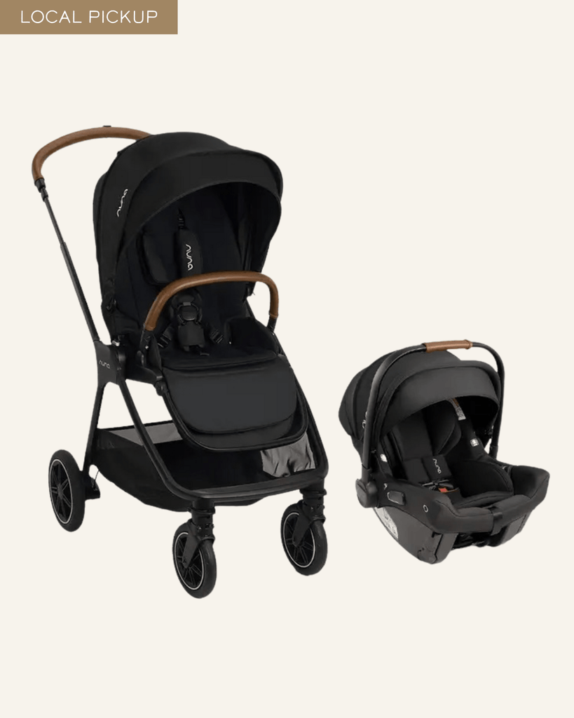 nuna triv black frame caviar キャビア Nuna TRIV Next Stroller + Pipa Urbn Travel System – Juvenile