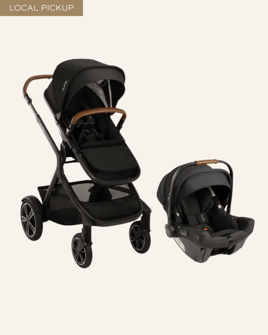 nuna grow stroller PIPA URBN + DEMI NEXT TRAVEL SYSTEM