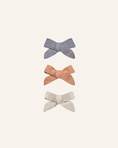 BOW WITH CLIP - SET OF 3 - BØRN BABY