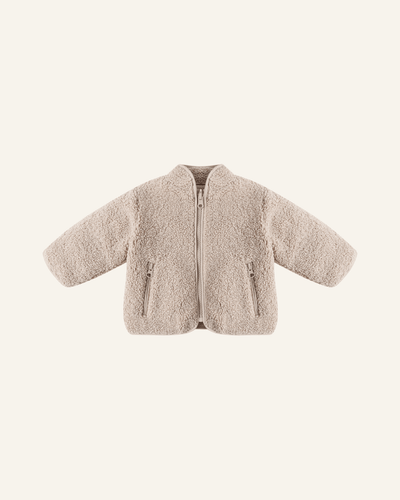 SHEARLING ZIP JACKET