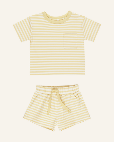 POCKET TEE + SHORT SET