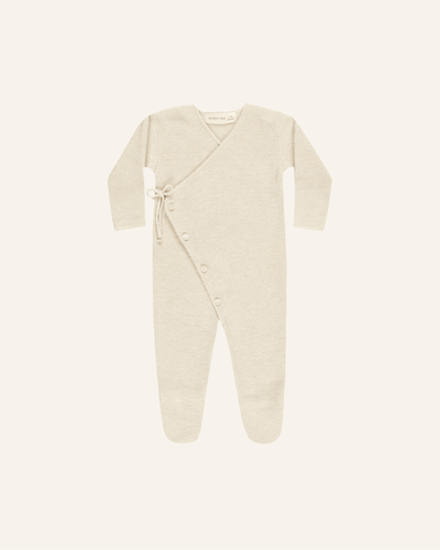 WRAP KNIT FOOTIE - quincy mae - bornbaby