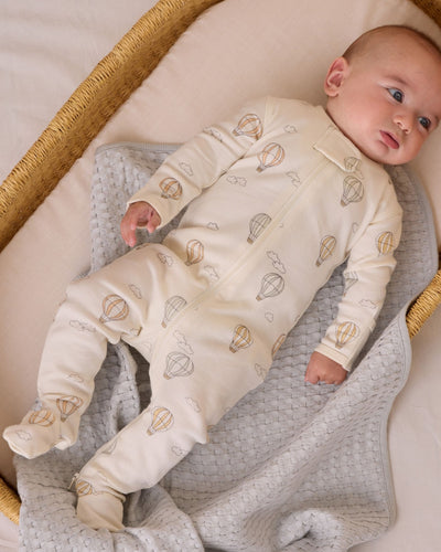 ZIP LONG SLEEVE SLEEPER FOOTIE