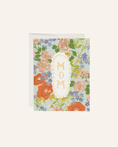 CARD - BLOSSOM SERENADE - red cap cards - bornbaby