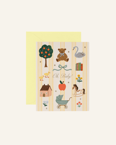 CARD - OH BABY - rifle paper co. - bornbaby
