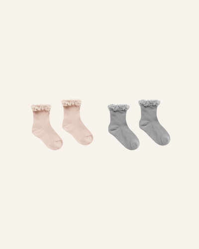 LACE TRIM SOCKS SET