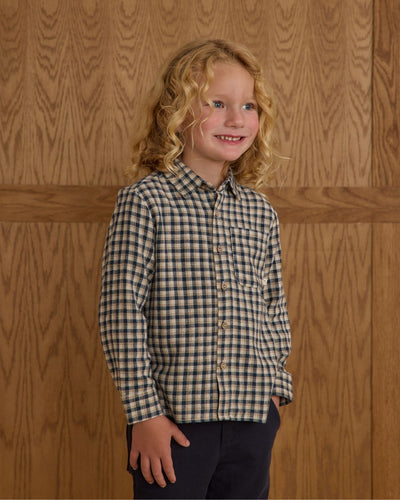 COLLARED LONG SLEEVE SHIRT