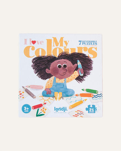 I LOVE MY COLORS PUZZLE - BØRN BABY