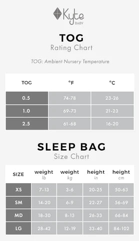 Kyte sleep sack popular